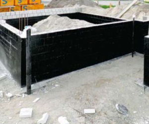 Ściany fundamentów i piwnic