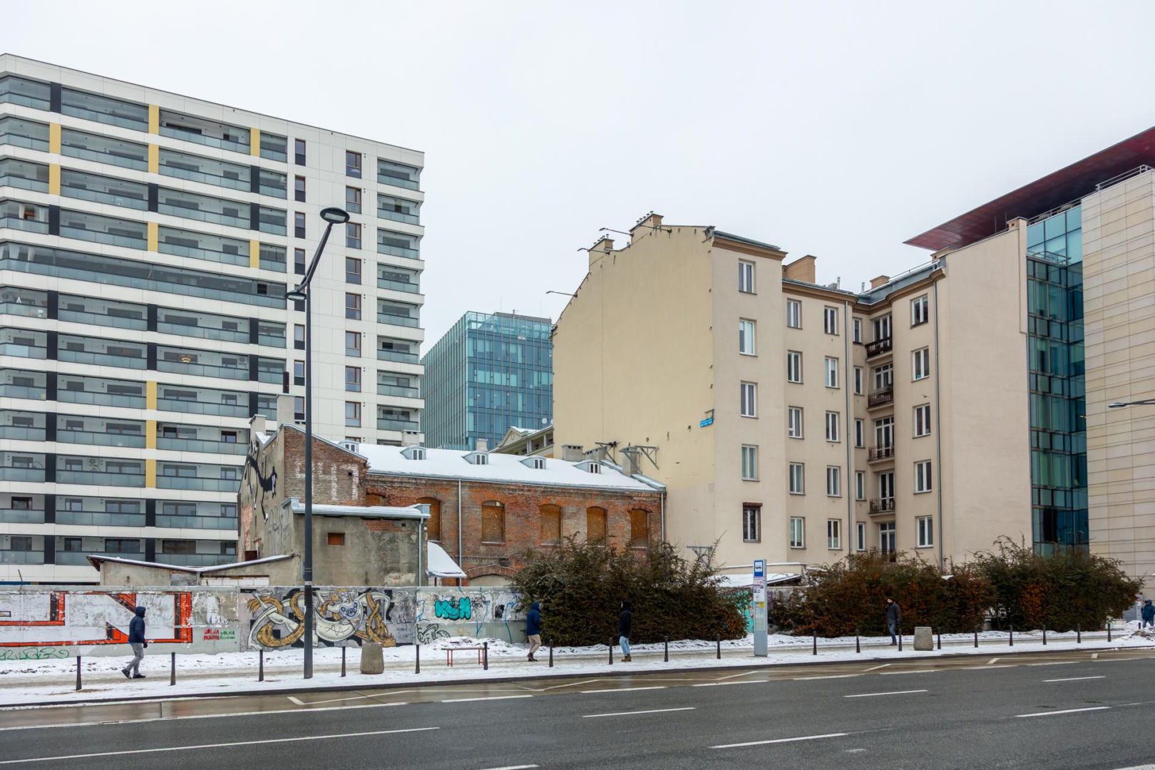 Rejon ulicy Prostej 70 w Warszawie