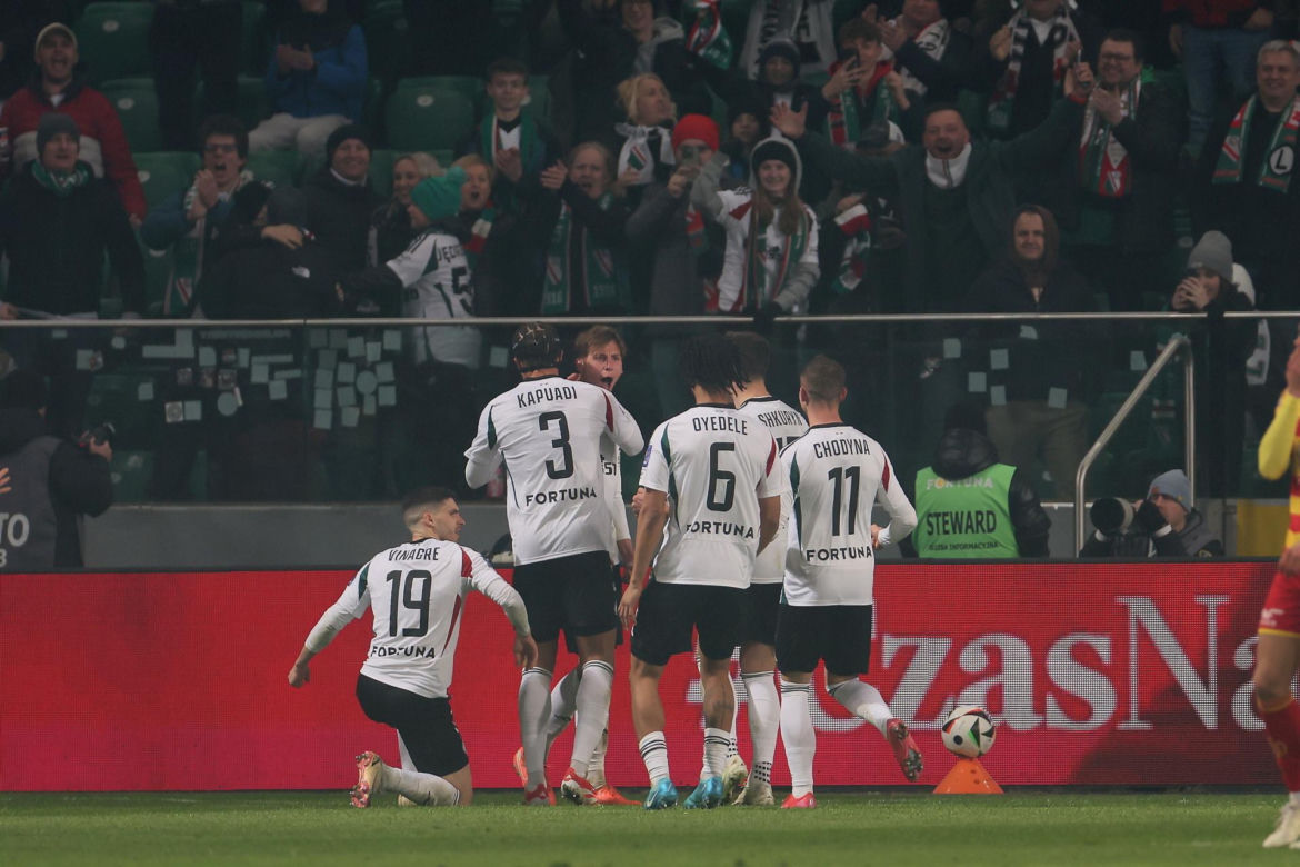 Legia Warszawa - Jagiellonia Białystok Puchar Polski 1/4 Finału