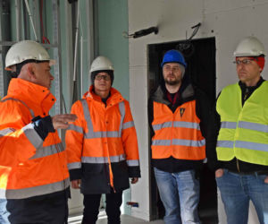 Budowa stadionu w Szczecinie - luty 2022