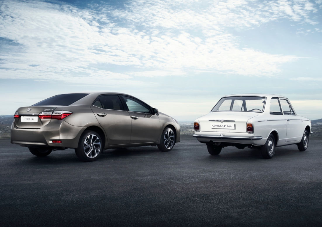 Toyota Corolla lifting 2016