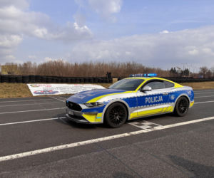 Ford Mustang w służbie radomskiej policji