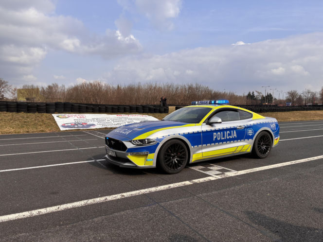 Ford Mustang w służbie radomskiej policji