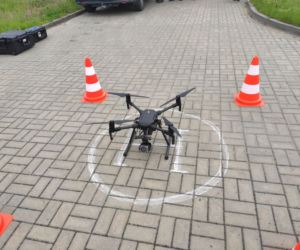 Dron w szeregach komendy mazowieckiej