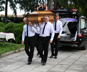 Pożegnanie ks. Stanisława, który zginął z rąk nożownika. Wzruszające słowa