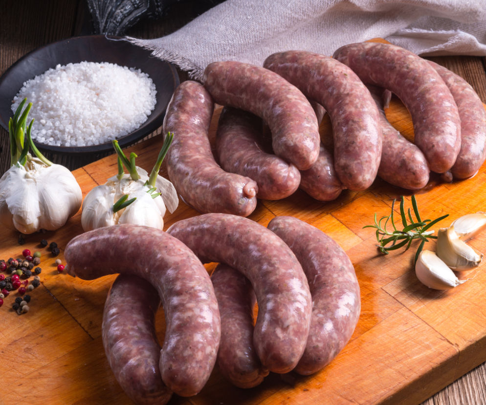 Francuska kiełbasa czosnkowa [DOMOWA KIEŁBASA NIEPEKLOWANA]