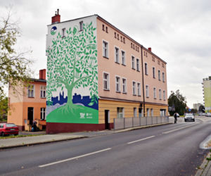 Nowy mural w centrum Piły