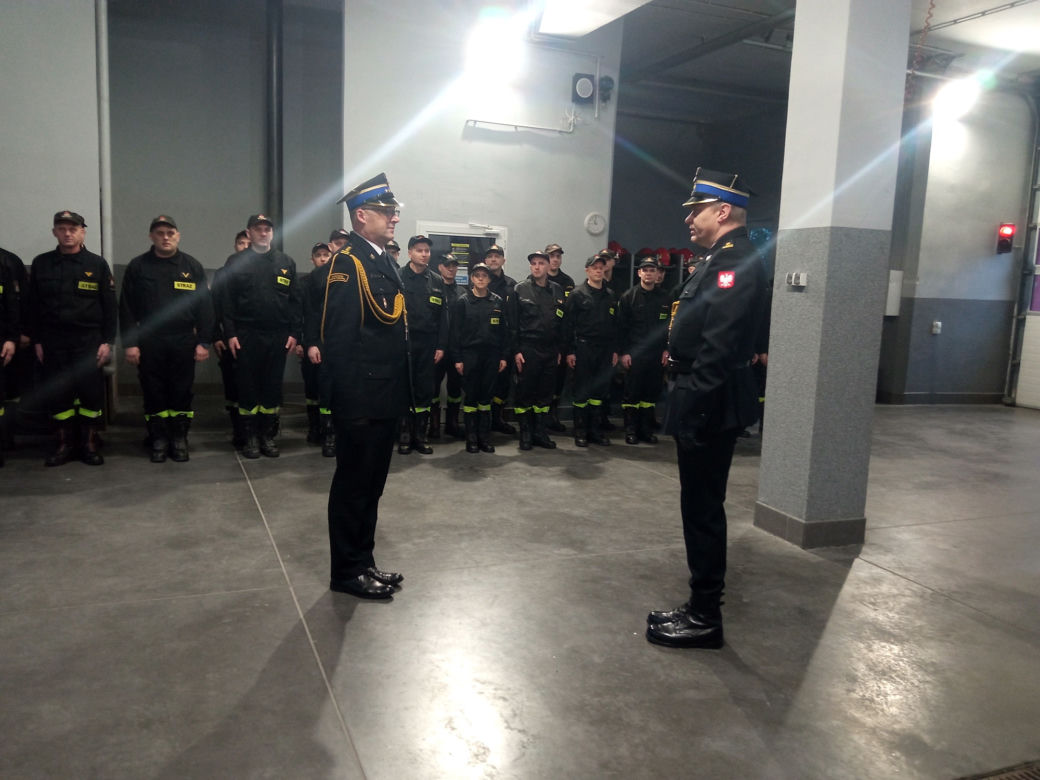 Ostatnia służba grudziądzkiego strażaka, Sławomira Chyły