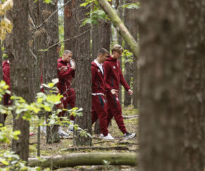 Kadra poszła na spacer przed Ligą Narodów