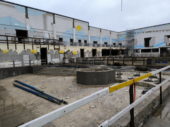 Modernizacja pływalni Akwawit w Lesznie