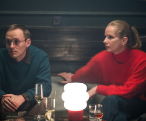 Magdalena Cielecka w spektaklu Teatru Telewizji Wszystko na sprzedaż