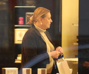 Małgorzata Ostrowska-Królikowska na zakupach