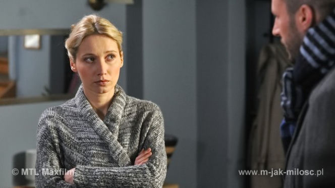 M jak miłość odc. 1063. Beata Lubińska (Joanna Orleańska)