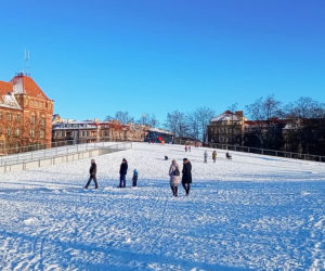 Białe święta w Szczecinie