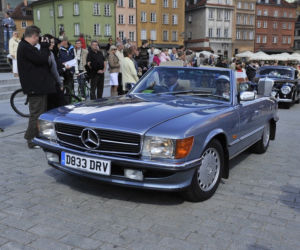Parada Mercedesów w Warszawie 