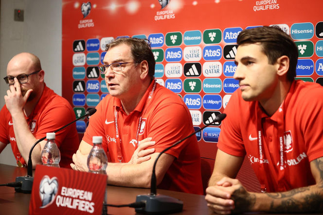 Jan Urban na meczu Malta - Polska