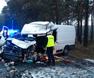 Śmiertelny wypadek na DK10