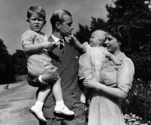 Królowa Elżbieta i książe Filip. 1951r.