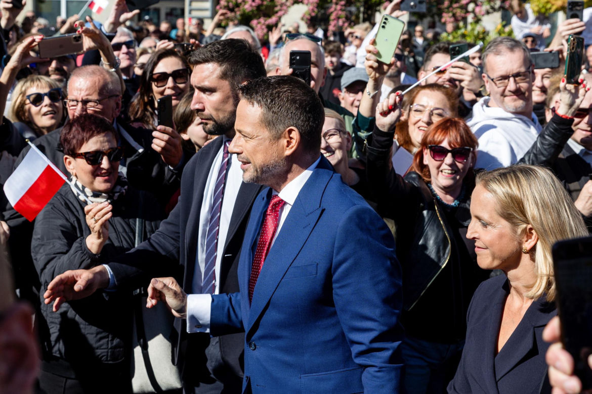 Wiec Rafała Trzaskowskiego w Poznaniu