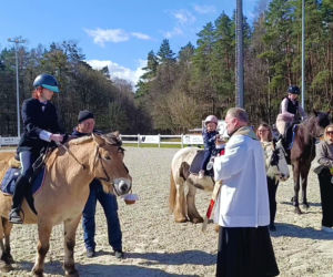 Konna święconka w Szczecinie