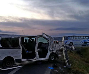 Bierzowa: Wypadek busa