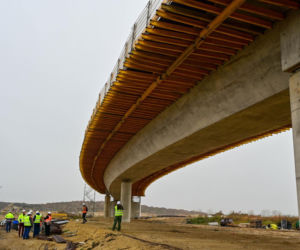 Budowa węzła w Kołbaskowie na autostradzie A6