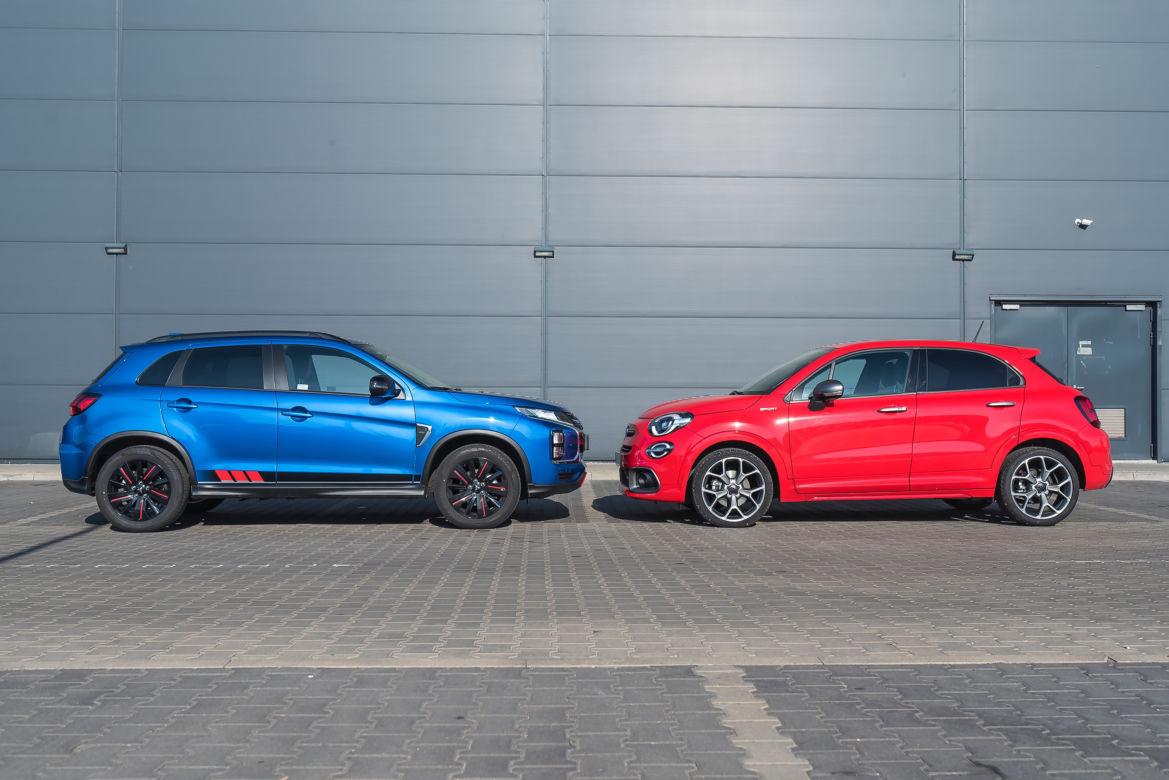 Fiat 500X Sport 1.3 150 KM FireFly vs. Mitsubishi ASX Insport 2.0 150 KM Mivec