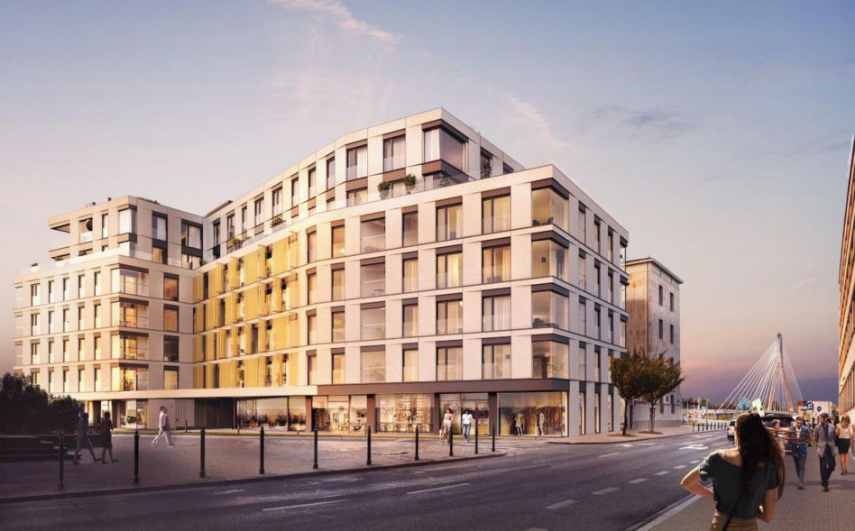 Flisac Apartamenty Powiśle projektu FS&P Arcus Mariusza Ścisło
