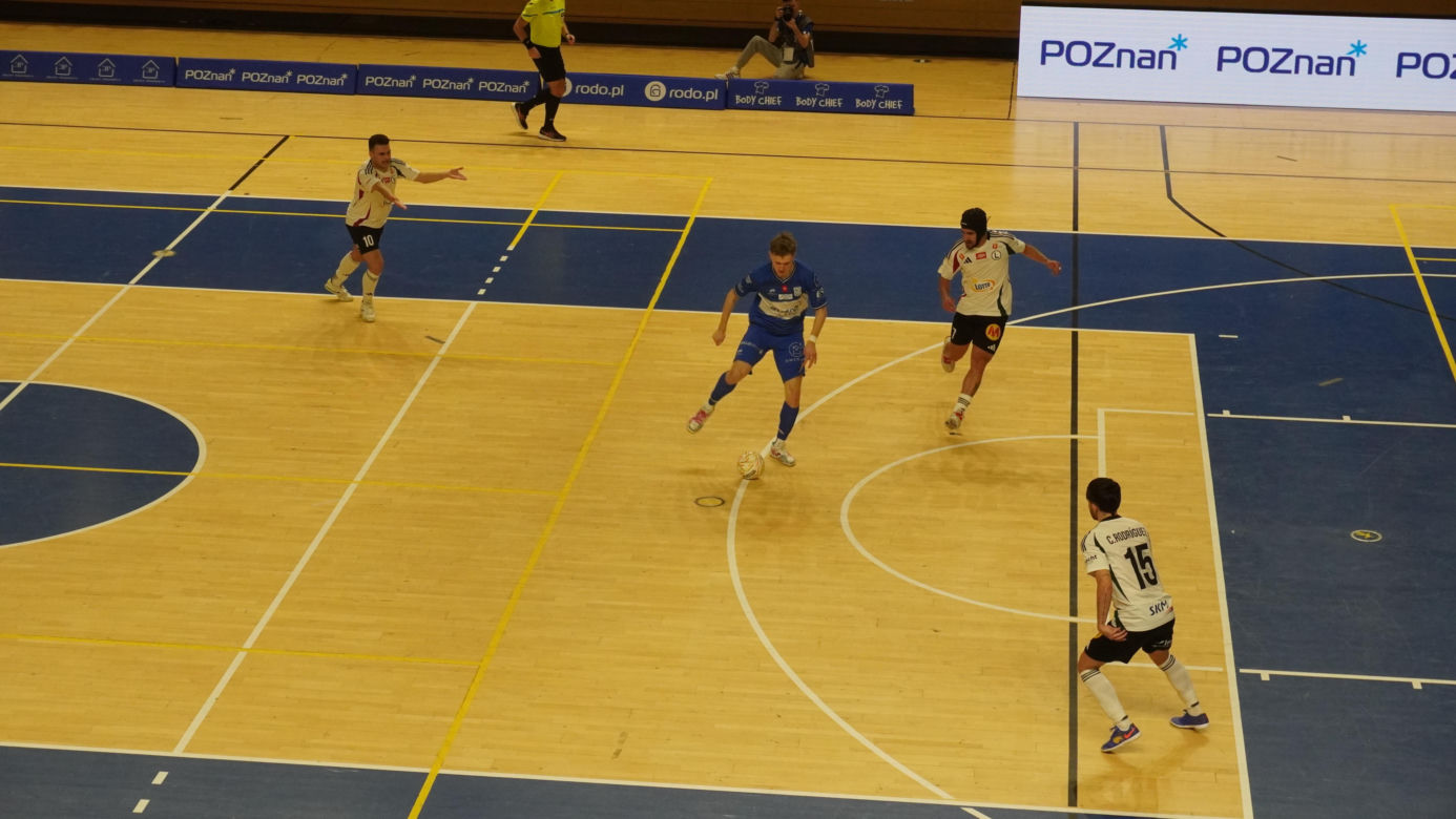 Drużyna Wiary Lecha - Legia Warszawa w 1/16 Pucharu Polski w futsalu