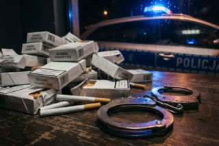 Powiat łosicki: Przemycali papierosy przy użyciu balonu