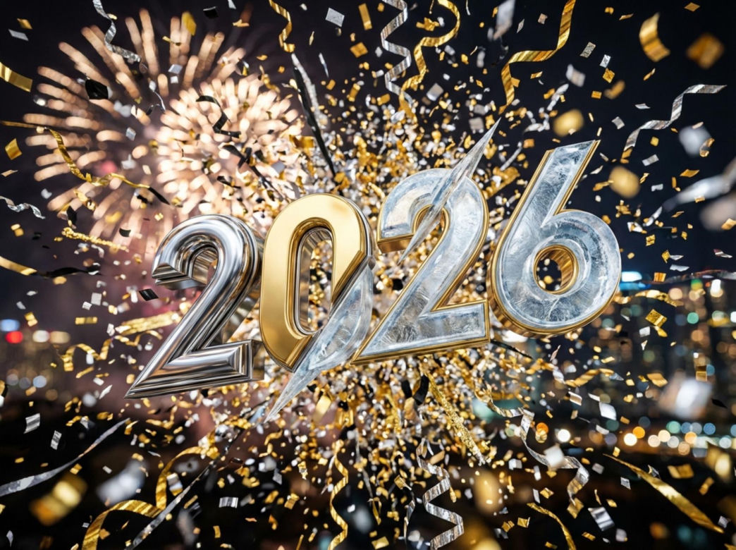 Najlepsze kartki z życzeniami na Sylwestra 2025