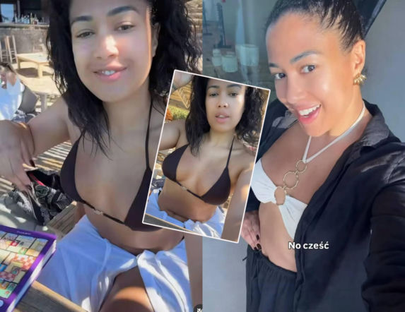 Patricia Kazadi zrzuciła fatałaszki i pokazała się w samym bikini. WOW!