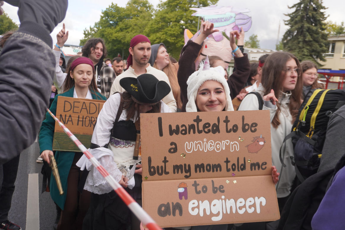 Juwenalia Białystok 2025. Najlepsze przebrania parady studentów