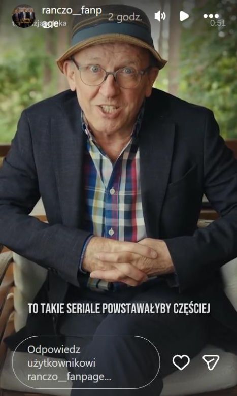 Oto tajemnica sukcesu "Rancza'! Gwiazdor wszystko wyjaśnił. I oberwało się politykom