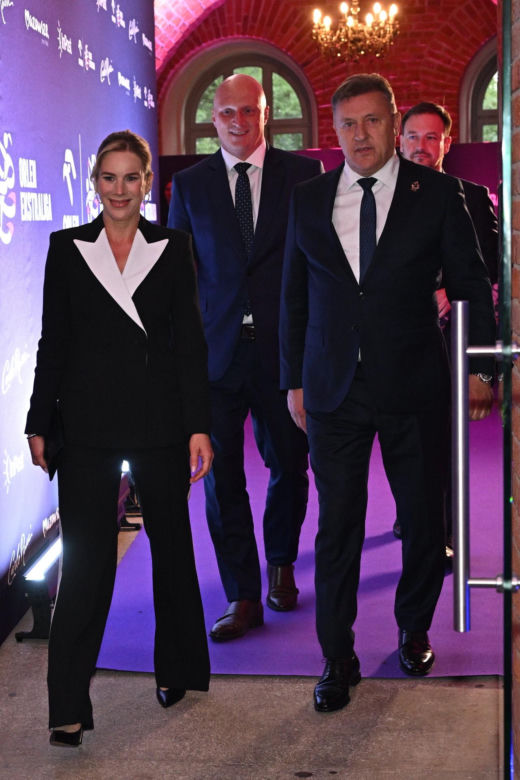 Marta Nawrocka w sportowej odsłonie. Tak zaprezentowała się na turnieju