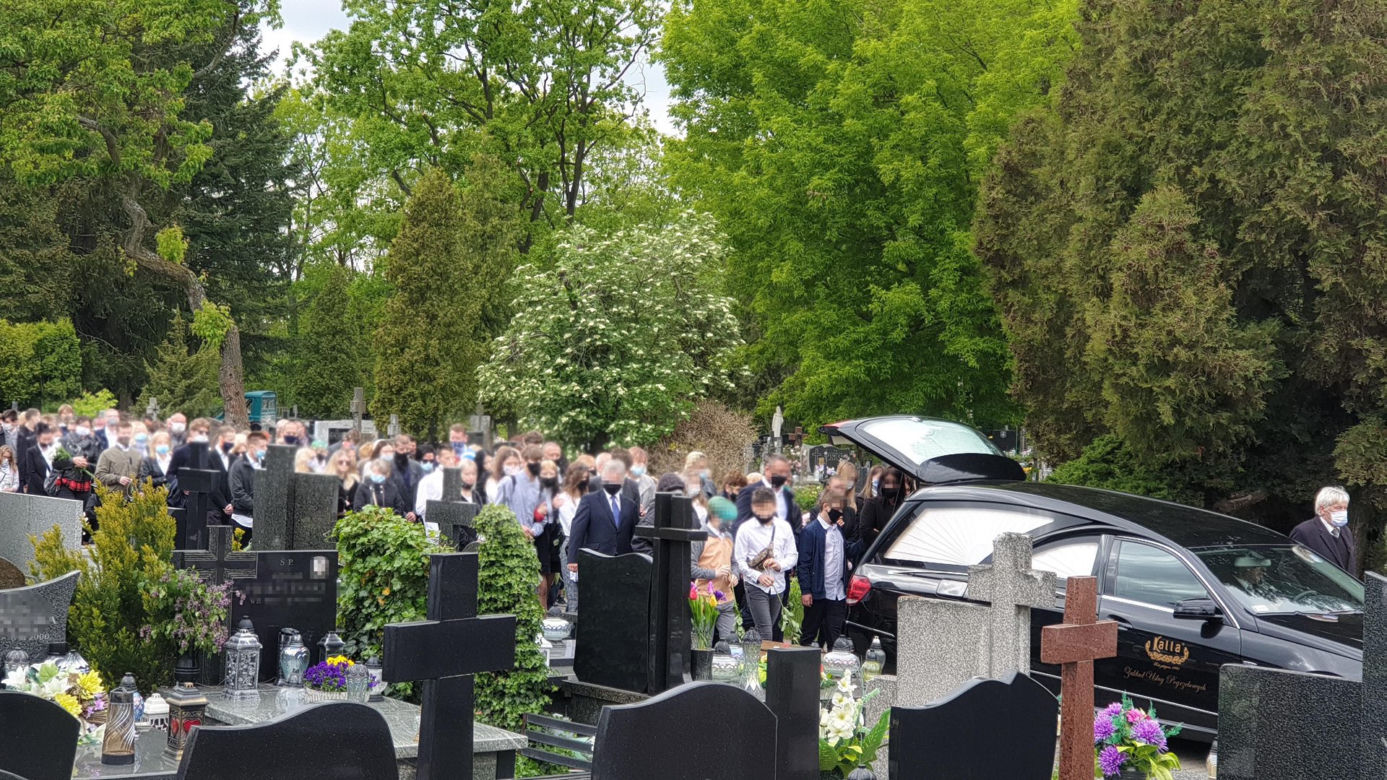Pogrzeb zamordowanej Kornelii