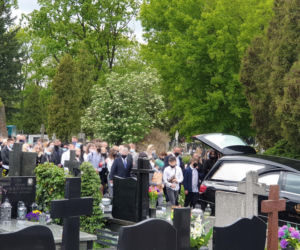 Pogrzeb zamordowanej Kornelii