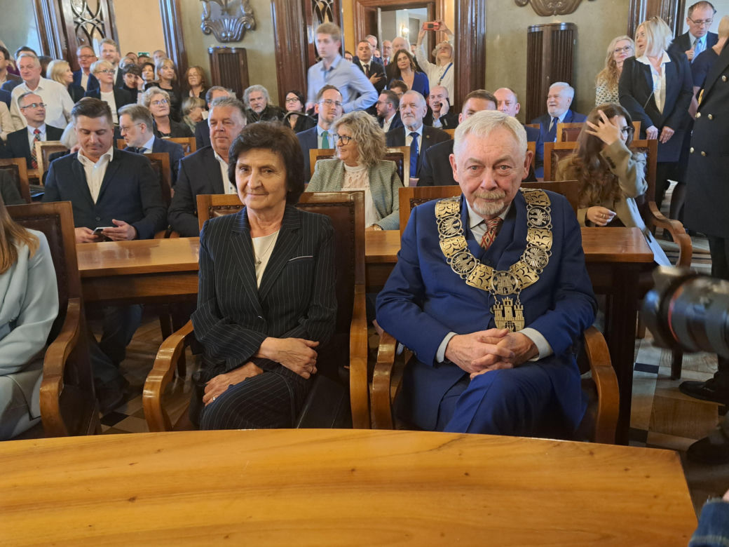 Zaprzysiężenie Aleksandra Miszalskiego na prezydenta miasta Krakowa oraz radnych IX kadencji