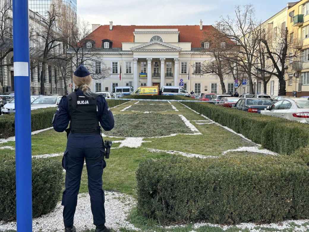 Akcja policji w centrum Warszawy