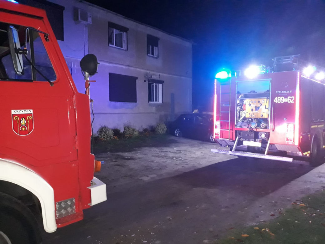 Pożar w Czerwonej Wsi. Nie żyje 55-letni mężczyzna