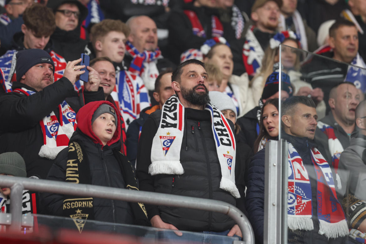 Górnik Zabrze - Legia Warszawa: Zdjęcia kibiców i zawodników z hitu 13. kolejki PKO BP Ekstraklasy