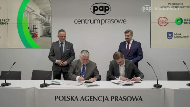Mińsk Mazowiecki pionierem w usługach bilansujących ciepło