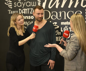 Kulesza uczy Gałązkę tańczyć