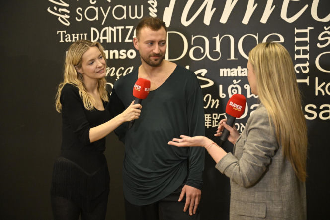 Kulesza uczy Gałązkę tańczyć