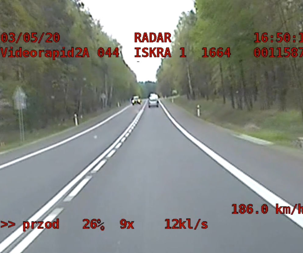 200 kierowców  straciło prawo jazdy, rekordzista pędził 210 km/h
