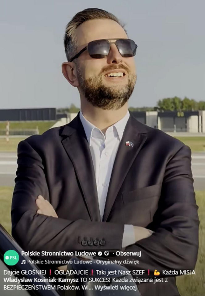 Kosiniak-Kamysz jak Tom Cruise