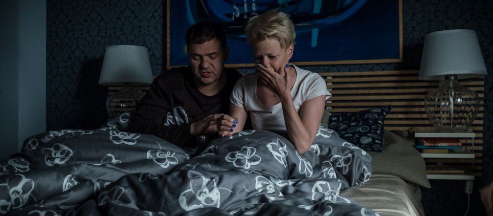 Rodzinka.pl 7 sezon. Natalia (Małgorzata Kożuchowska), Ludwik (Tomasz Karolak)