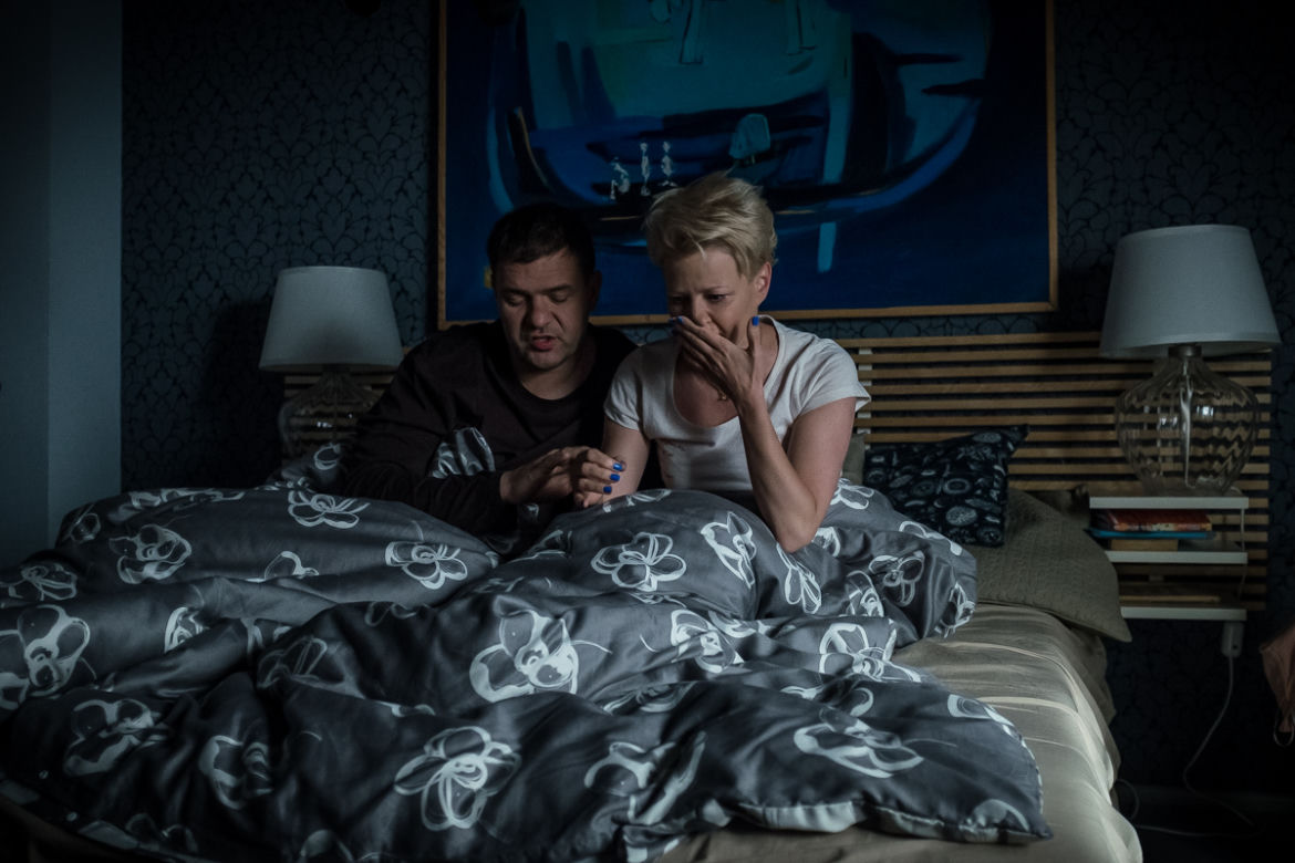 Rodzinka.pl 7 sezon. Natalia (Małgorzata Kożuchowska), Ludwik (Tomasz Karolak)