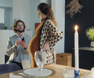 M jak miłość odc. 1913. Kasia (Paulina Lasota), Mariusz (Mateusz Mosiewicz)