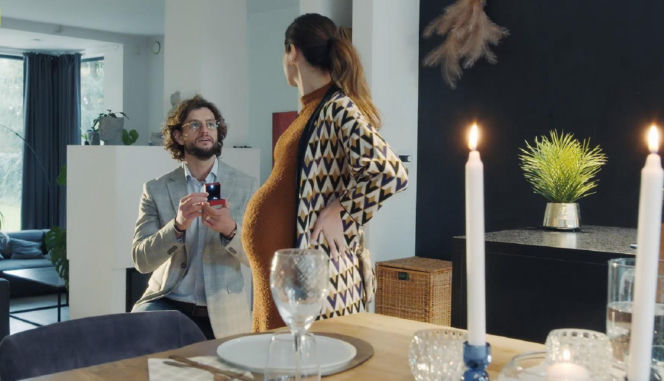 M jak miłość odc. 1913. Kasia (Paulina Lasota), Mariusz (Mateusz Mosiewicz)